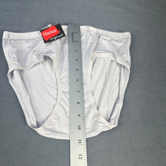 Hanes Originals Womens Size Small 5 Hipsters Bamboo Blend Gray New With Tags - Picture 7 of 8